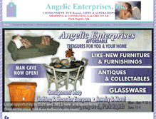 Tablet Screenshot of angelicenterprises.org